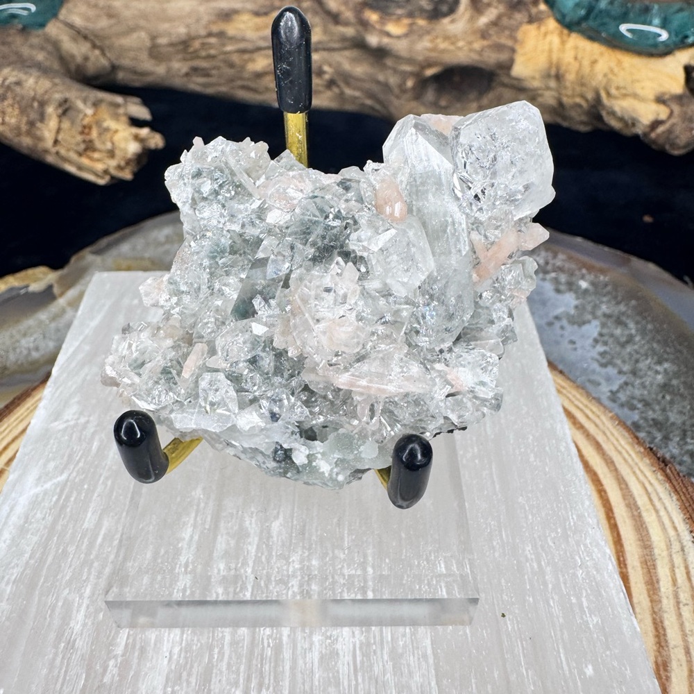 Stunning Zeolite Cluster | Stilbite & Apophyllite | High Grade Raw Crystal India - Picture 6 of 8